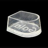 HPR 44 sarokvédő cipőre, méret: 23 x 30 mm - CLEAR (Színtelen)